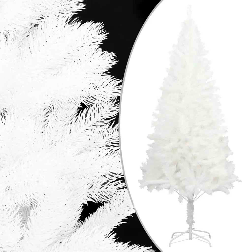 Artificial Pre-lit Christmas Tree White 180 cm 3077462