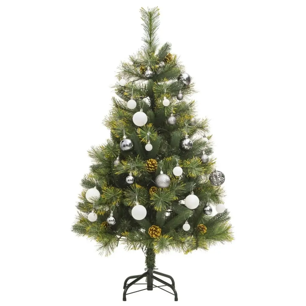 Artificial Hinged Christmas Tree with 150 LEDs & Ball Set 150 cm 3210198