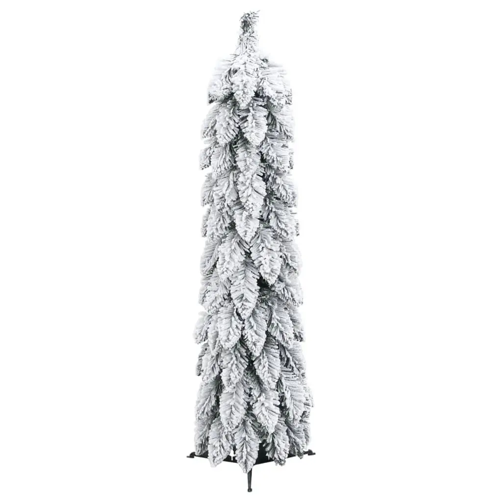 Artificial Pre-lit Christmas Tree with 45 LEDs and Flocked Snow 90 cm 357695