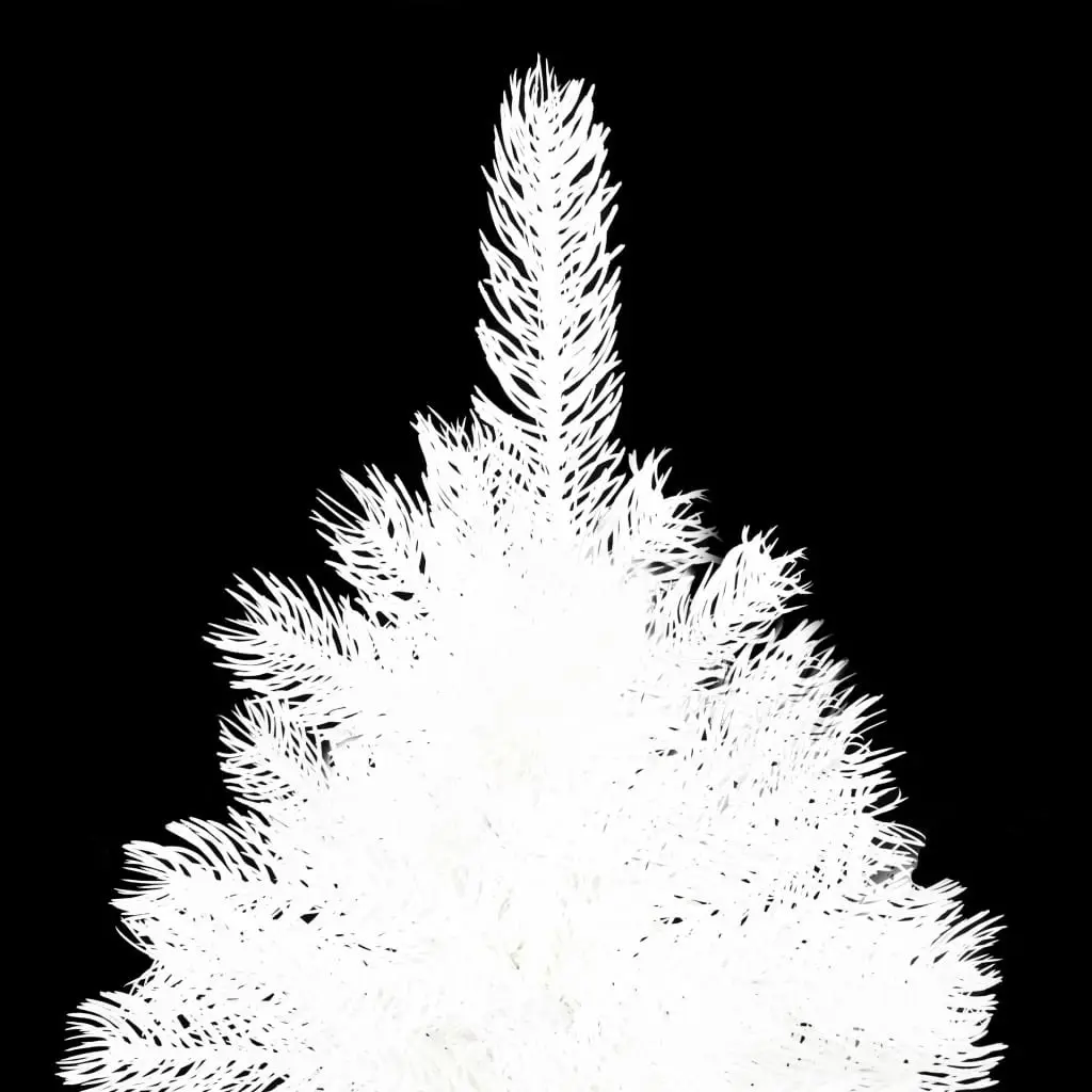 Artificial Pre-lit Christmas Tree White 150 cm 3077461