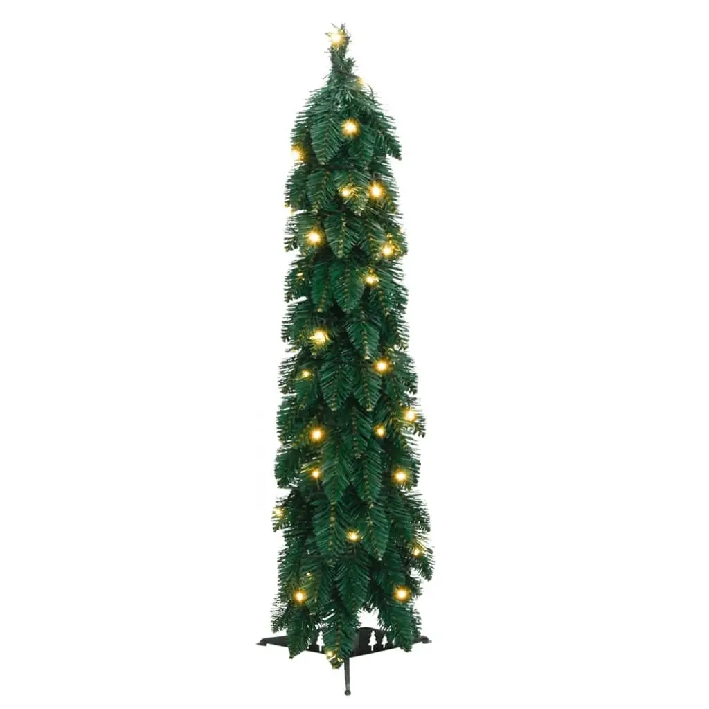 Artificial Pre-lit Christmas Tree with 45 LEDs 90 cm 357689