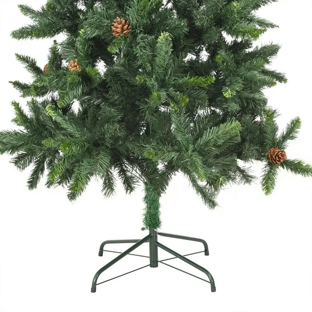 Artificial Pre-lit Christmas Tree with Ball Set Green 210 cm 3077798