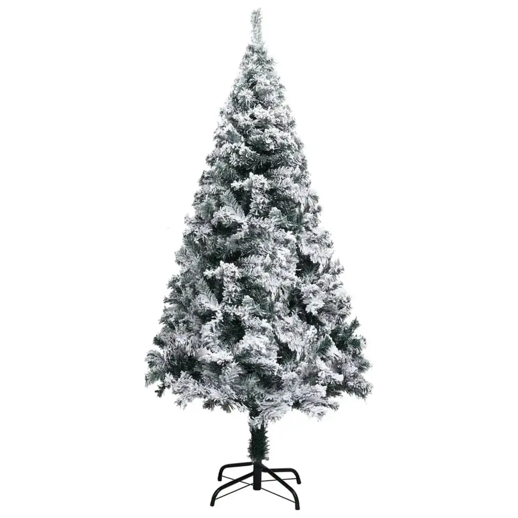 Artificial Pre-lit Christmas Tree with Ball Set Green 150 cm PVC 3077915