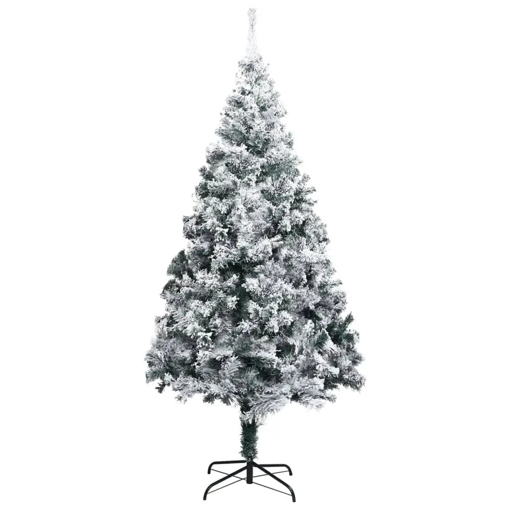 Artificial Pre-lit Christmas Tree with Ball Set Green 240 cm PVC 3077918