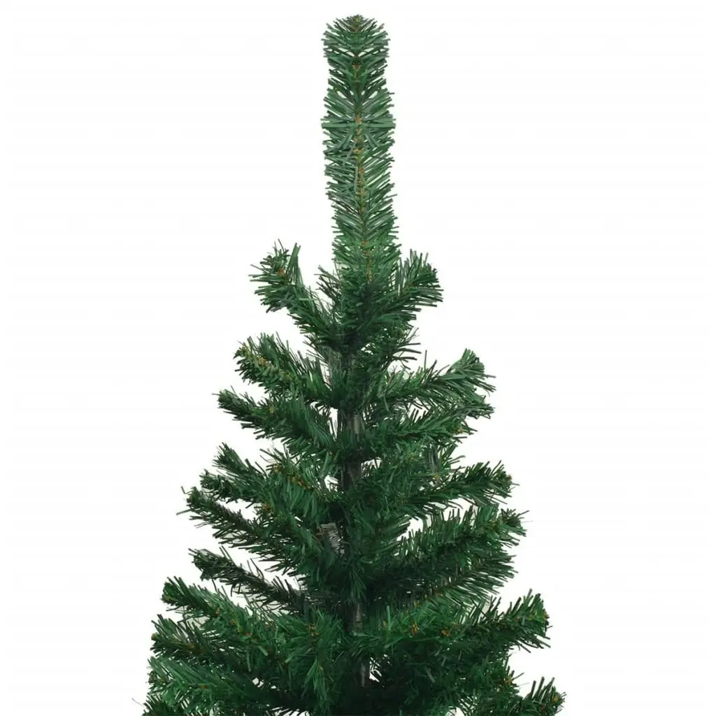 Artificial Pre-lit Christmas Tree with Ball Set L 240 cm Green 3077491