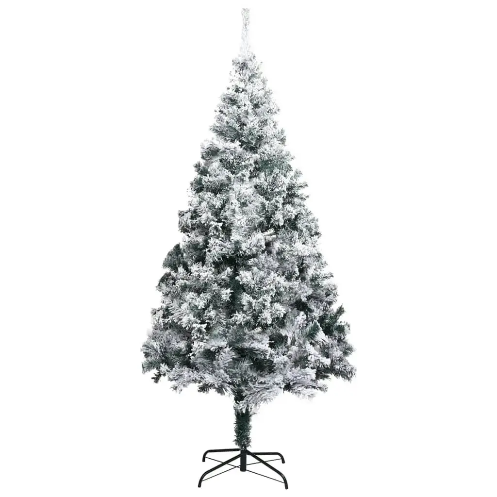 Artificial Pre-lit Christmas Tree with Ball Set Green 180 cm PVC 3077916