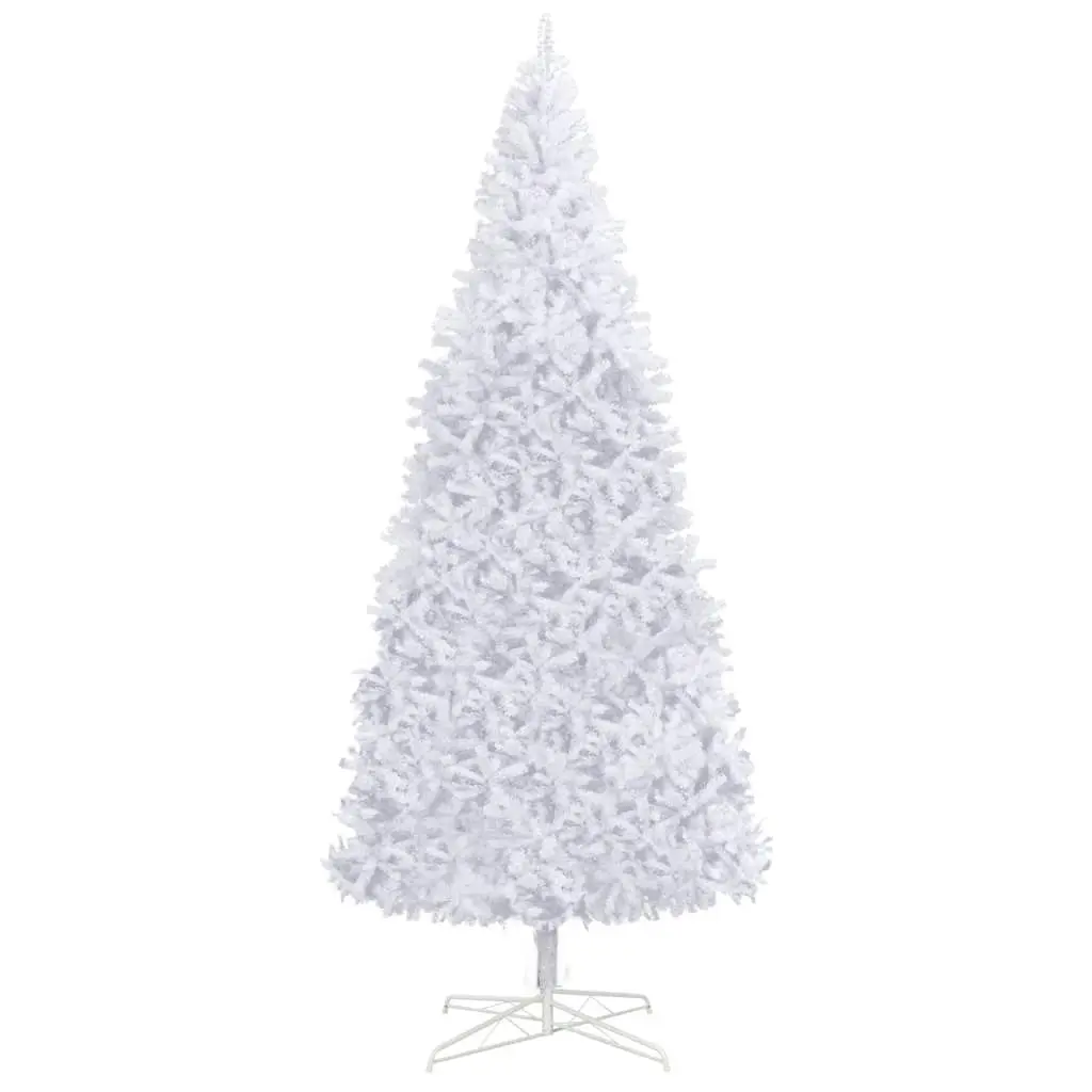 Artificial Pre-lit Christmas Tree with Ball Set LEDs 400 cm White 3077839