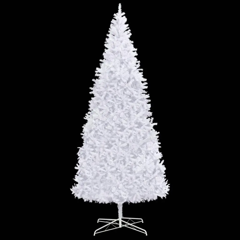 Artificial Pre-lit Christmas Tree with Ball Set LEDs 400 cm White 3077839