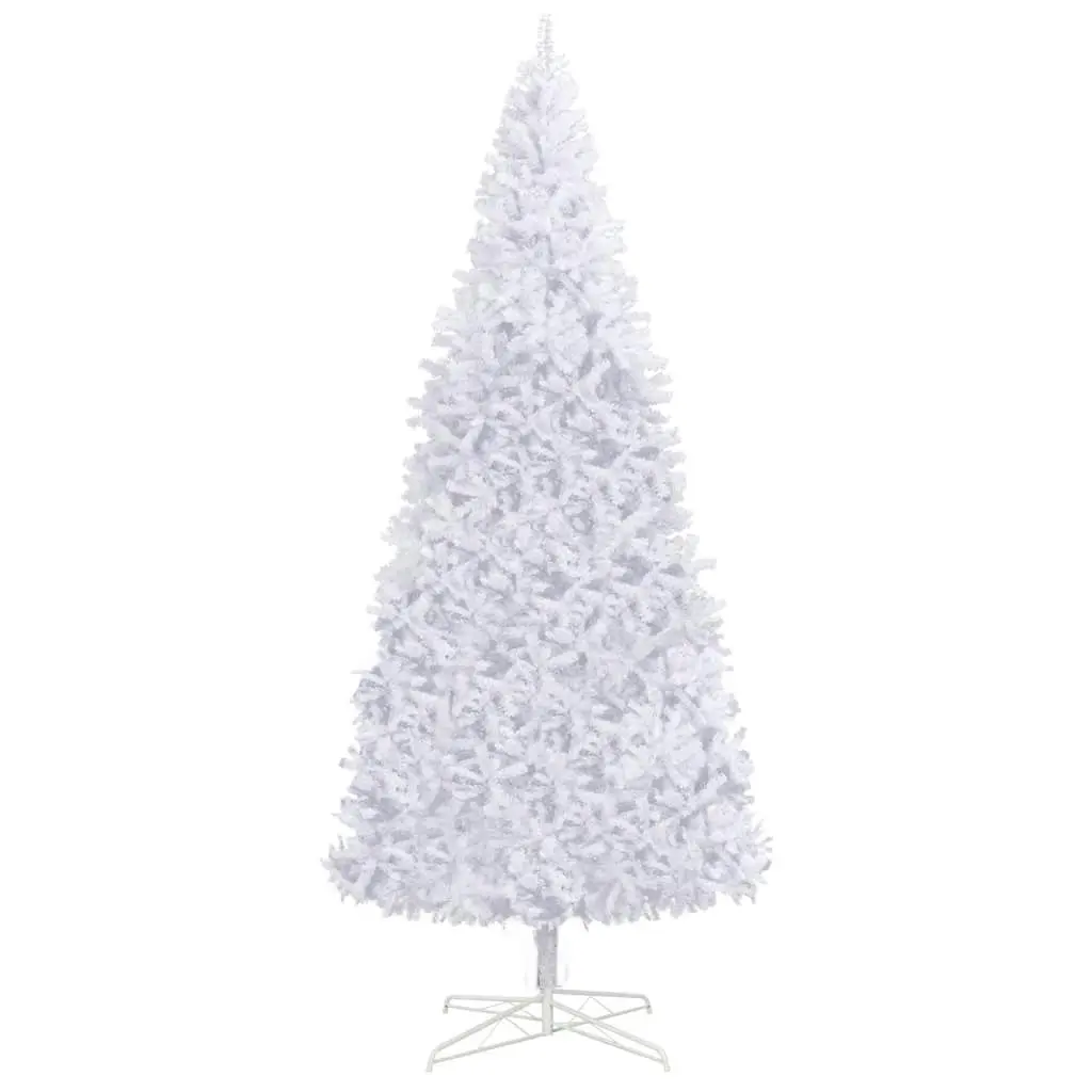 Artificial Pre-lit Christmas Tree with Ball Set LEDs 400 cm White 3077887