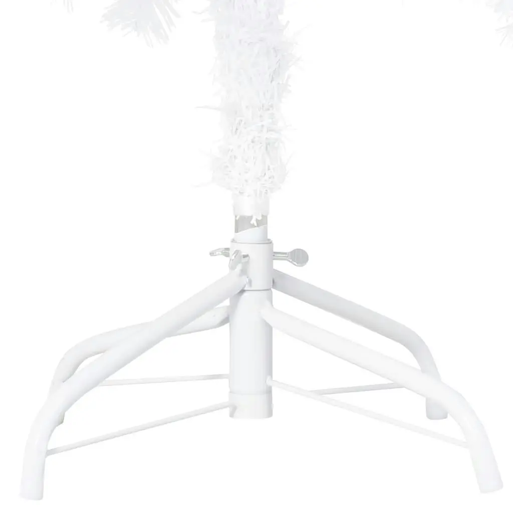 Artificial Pre-lit Christmas Tree with Ball Set White 150 cm PVC 3077712