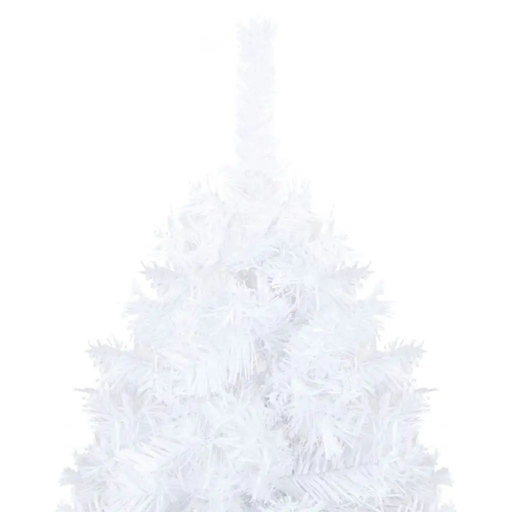 Artificial Pre-lit Christmas Tree with Ball Set White 150 cm PVC 3077712