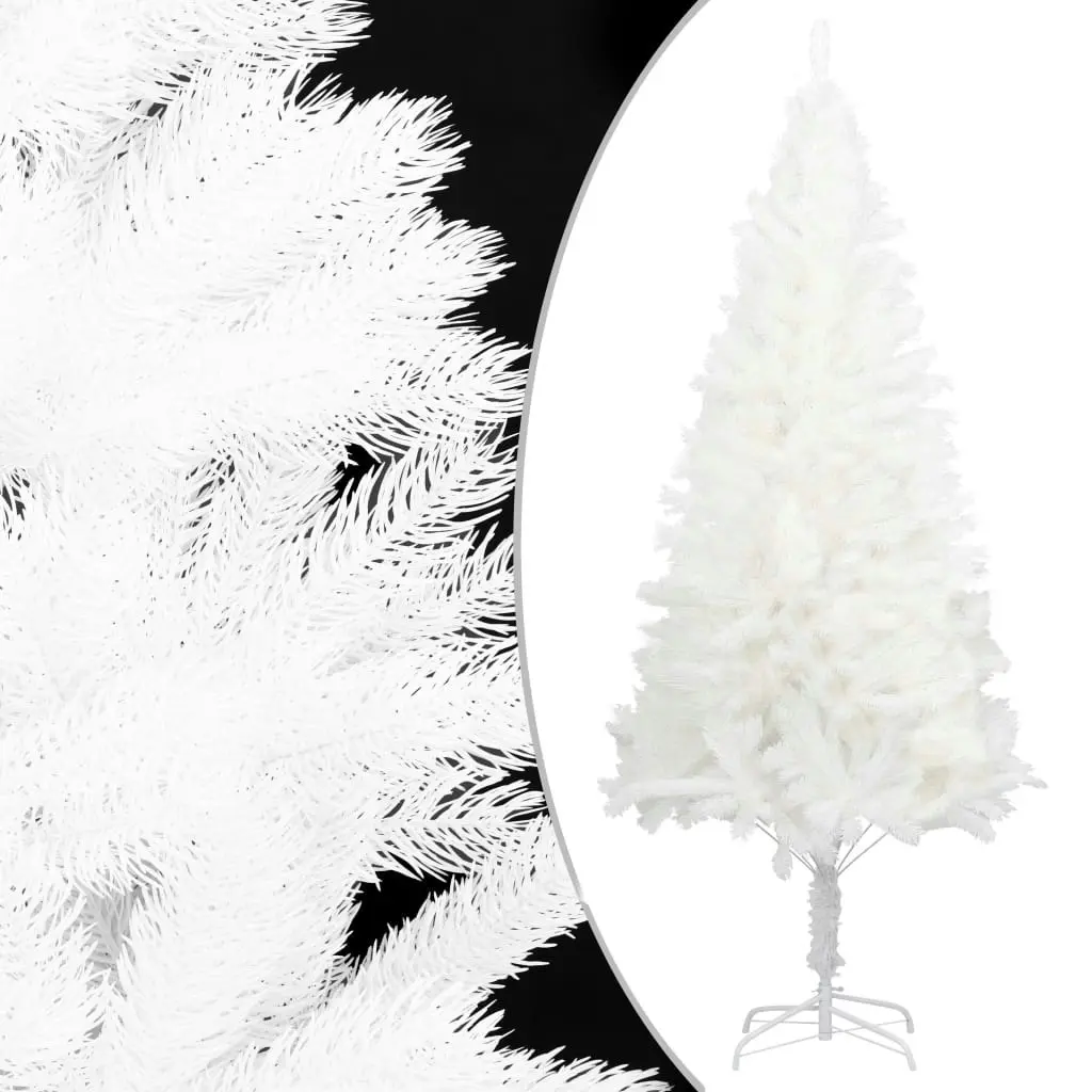 Artificial Pre-lit Christmas Tree with Ball Set White 180 cm 3077720