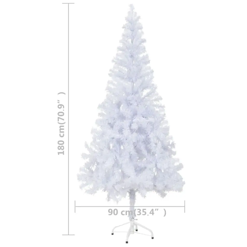 Artificial Pre-lit Christmas Tree with Stand 180 cm 620 Branches 3077408