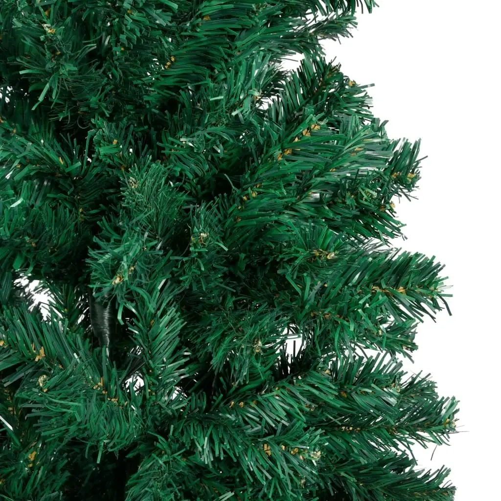 Artificial Pre-lit Christmas Tree with Thick Branches Green 240 cm 3077452