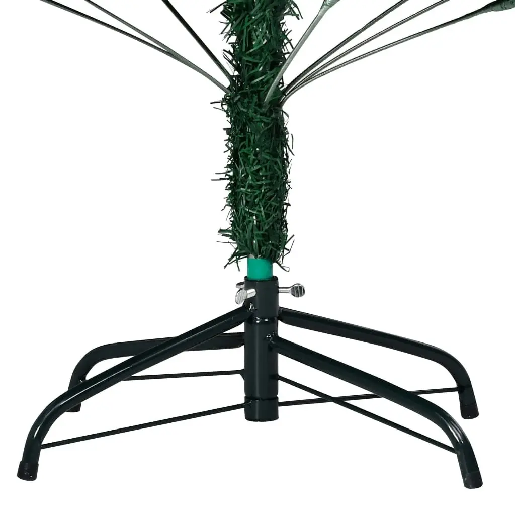 Artificial Pre-lit Christmas Tree with Thick Branches Green 240 cm 3077452