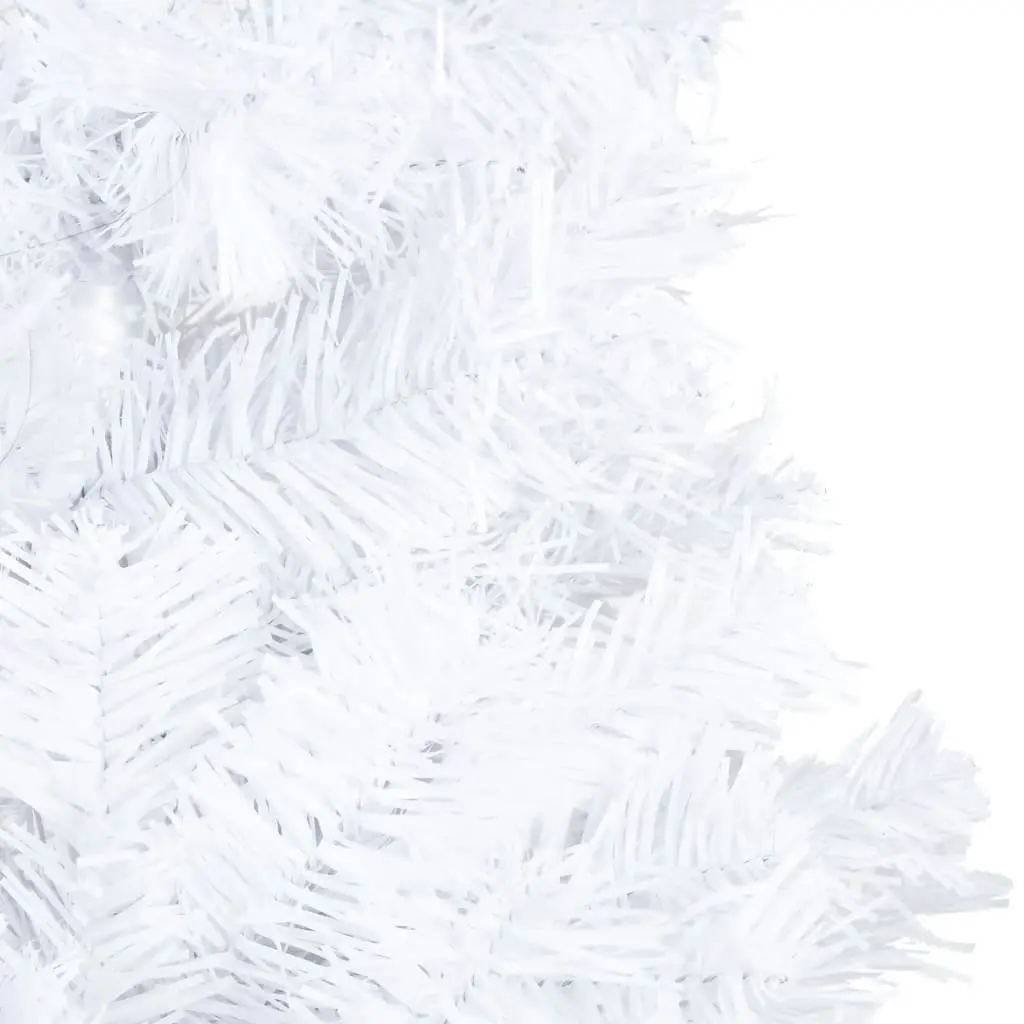 Artificial Pre-lit Christmas Tree with Thick Branches White 120 cm 3077453