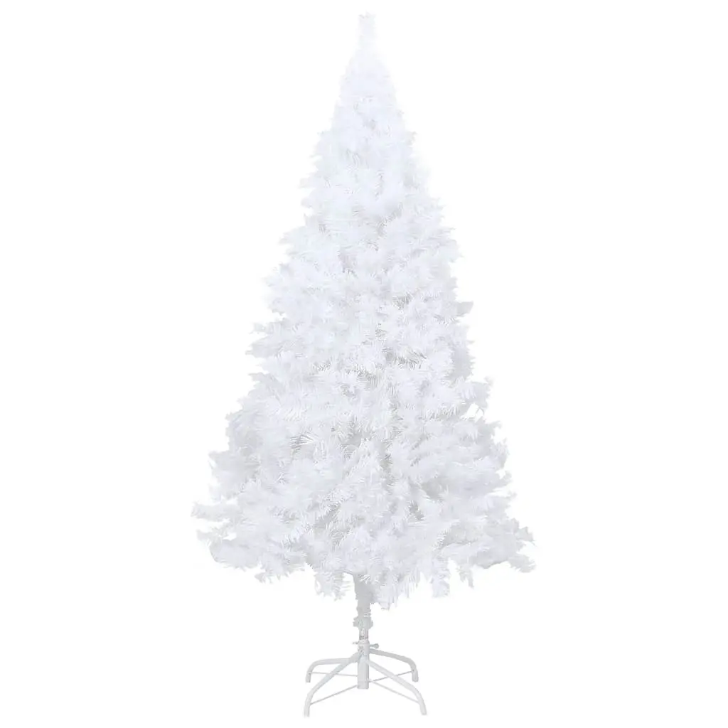 Artificial Pre-lit Christmas Tree with Thick Branches White 120 cm 3077453