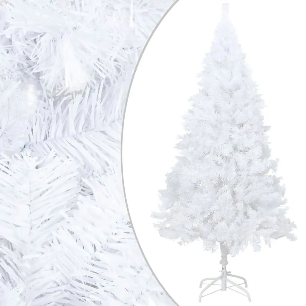 Artificial Pre-lit Christmas Tree with Thick Branches White 120 cm 3077453