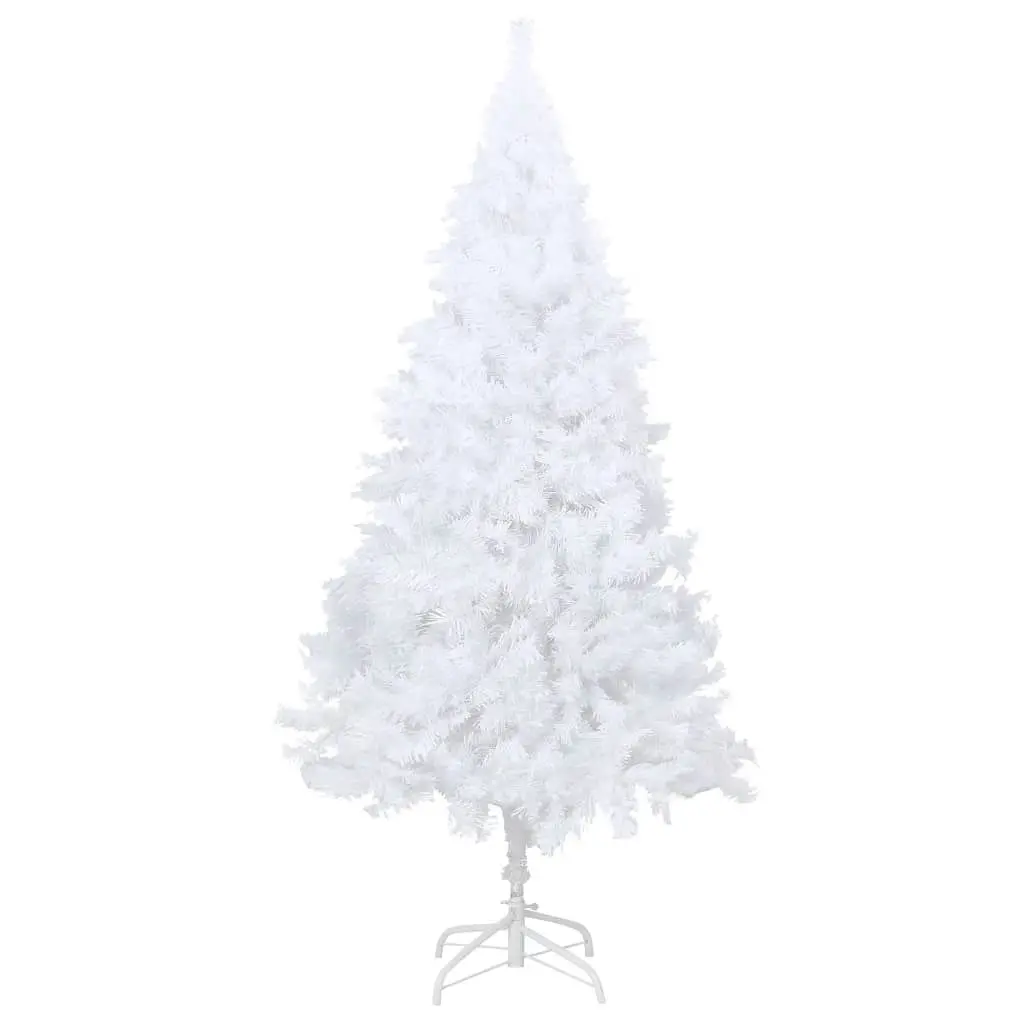 Artificial Pre-lit Christmas Tree with Thick Branches White 180 cm 3077455