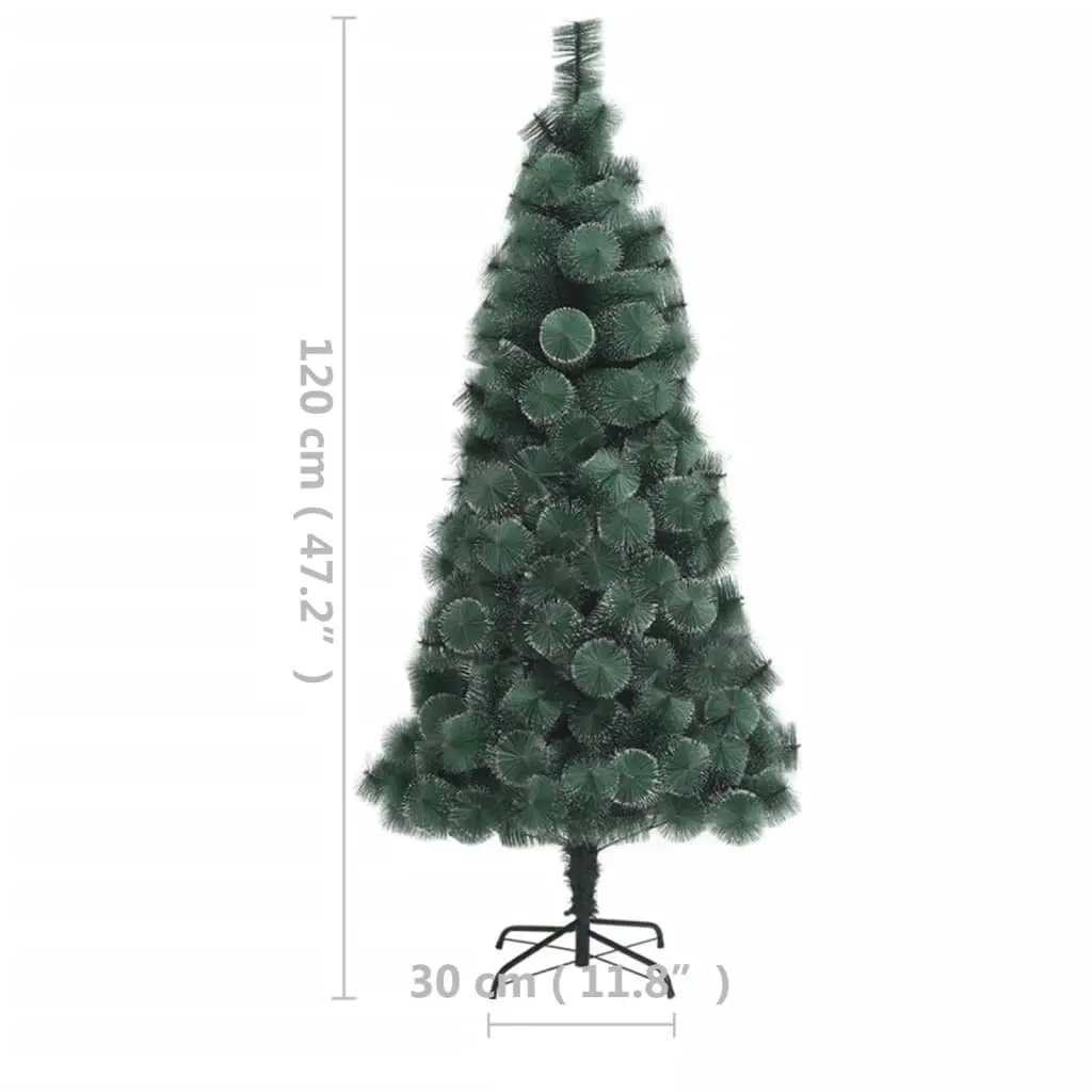 Artificial Pre-lit Christmas Tree with Stand Green 120 cm PET 3077773