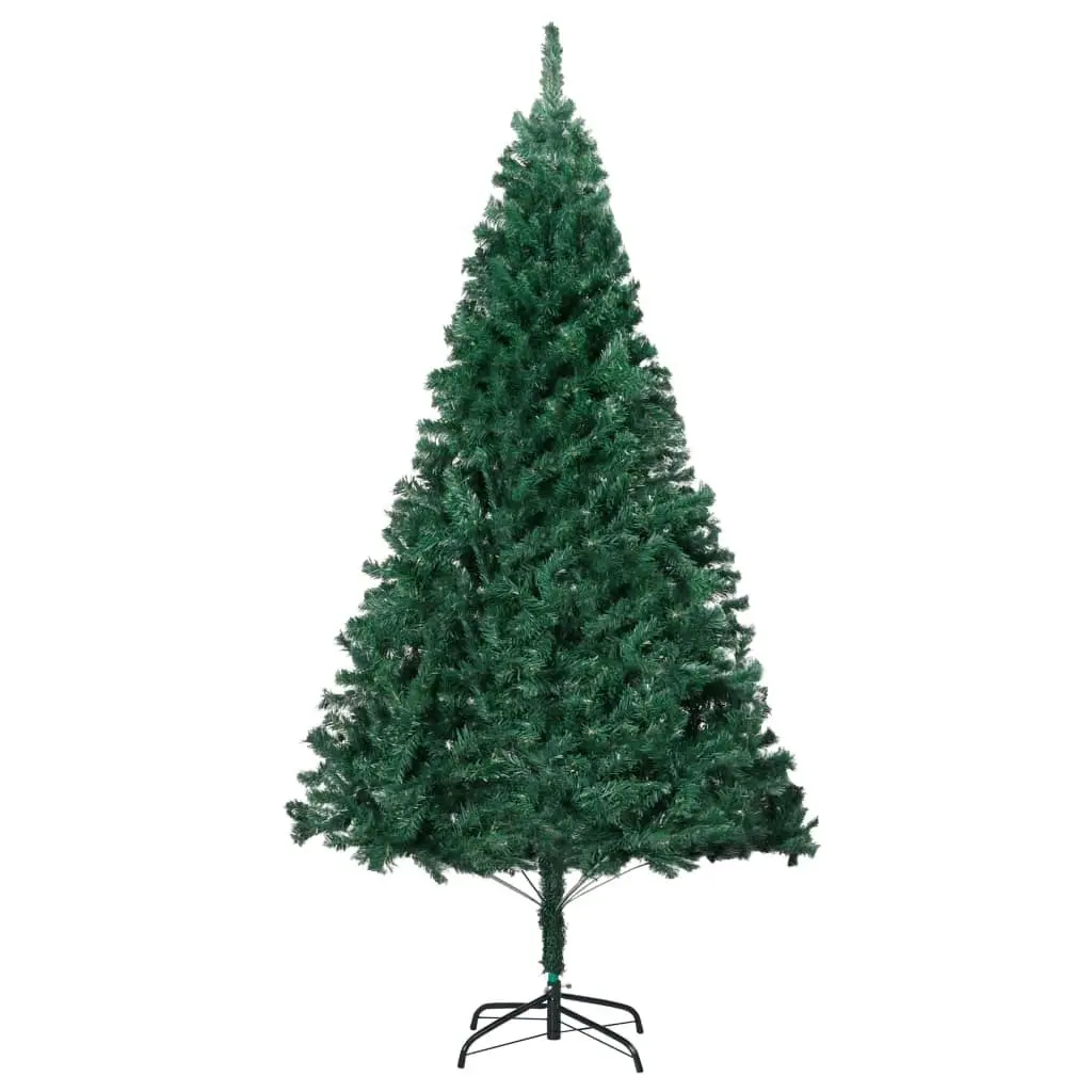 Artificial Pre-lit Christmas Tree with Thick Branches Green 150 cm 3077449