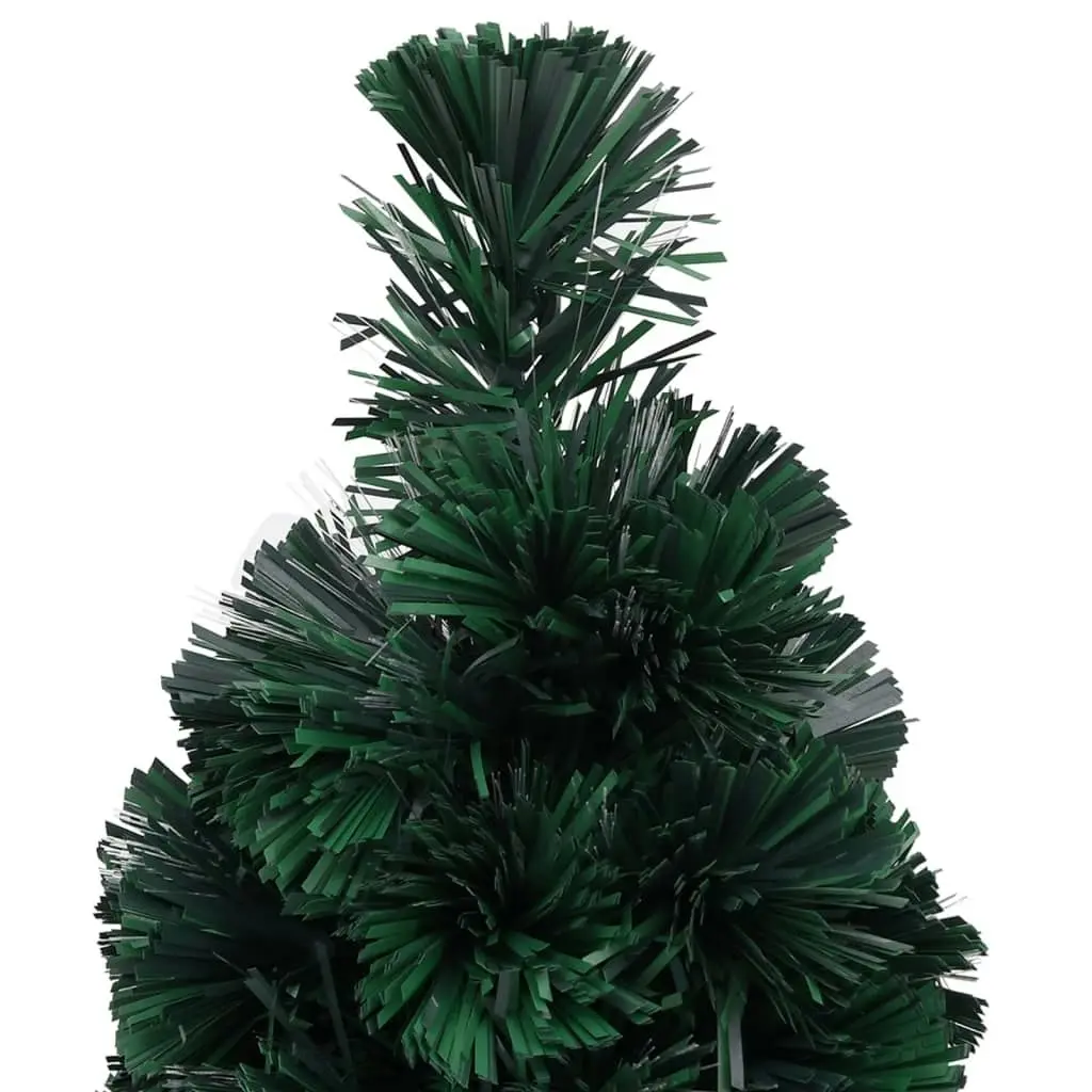 Artificial Slim Christmas Tree with Stand 64 cm Fibre Optic 329077