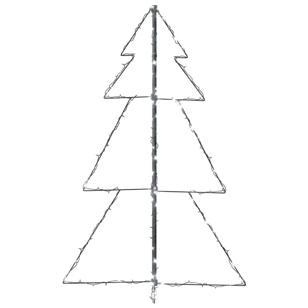 Christmas Cone Tree 160 LEDs Indoor and Outdoor 78x120 cm 328564