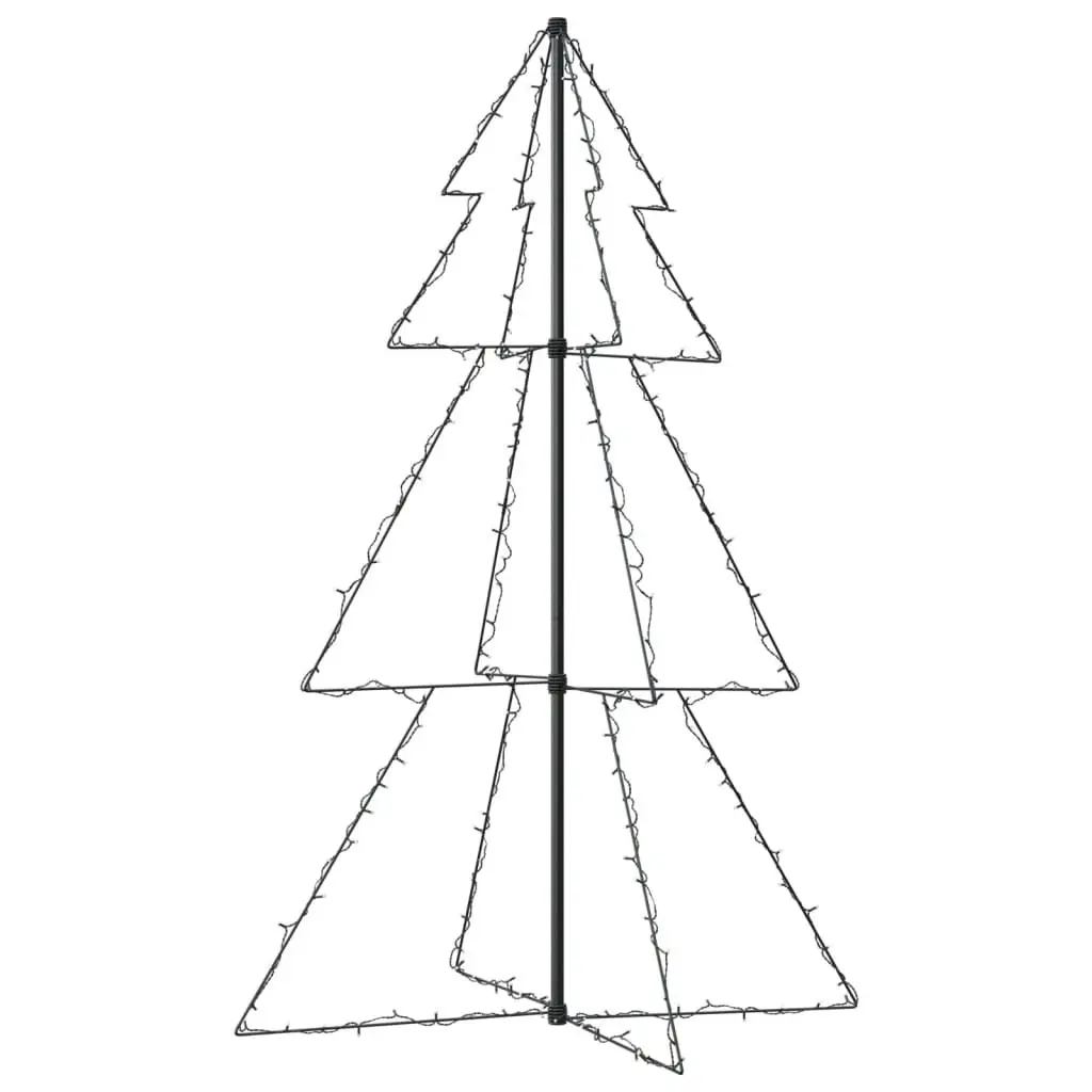 Christmas Cone Tree 200 LEDs Indoor and Outdoor 98x150 cm 328574