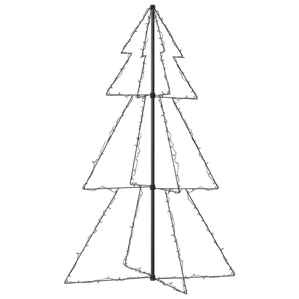 Christmas Cone Tree 200 LEDs Indoor and Outdoor 98x150 cm 328571