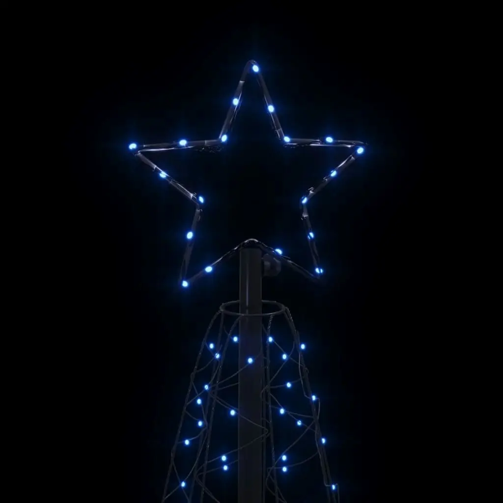 Christmas Cone Tree Blue 200 LEDs 70x180 cm 343503