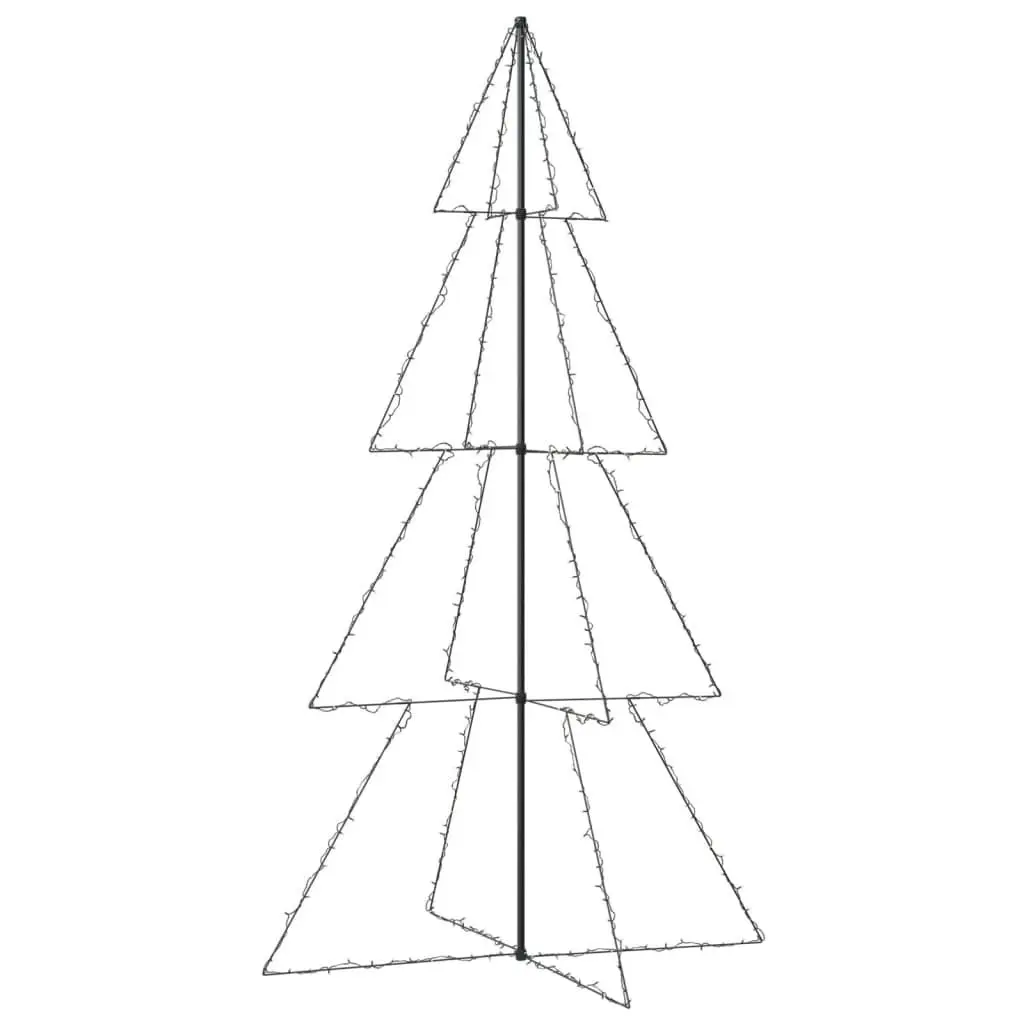 Christmas Cone Tree 360 LEDs Indoor and Outdoor 143x250 cm 328591