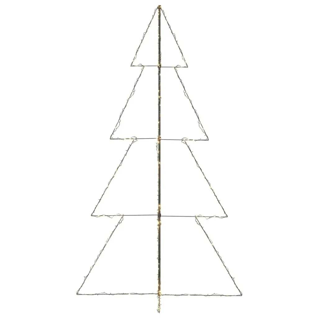 Christmas Cone Tree 360 LEDs Indoor and Outdoor 143x250 cm 328591