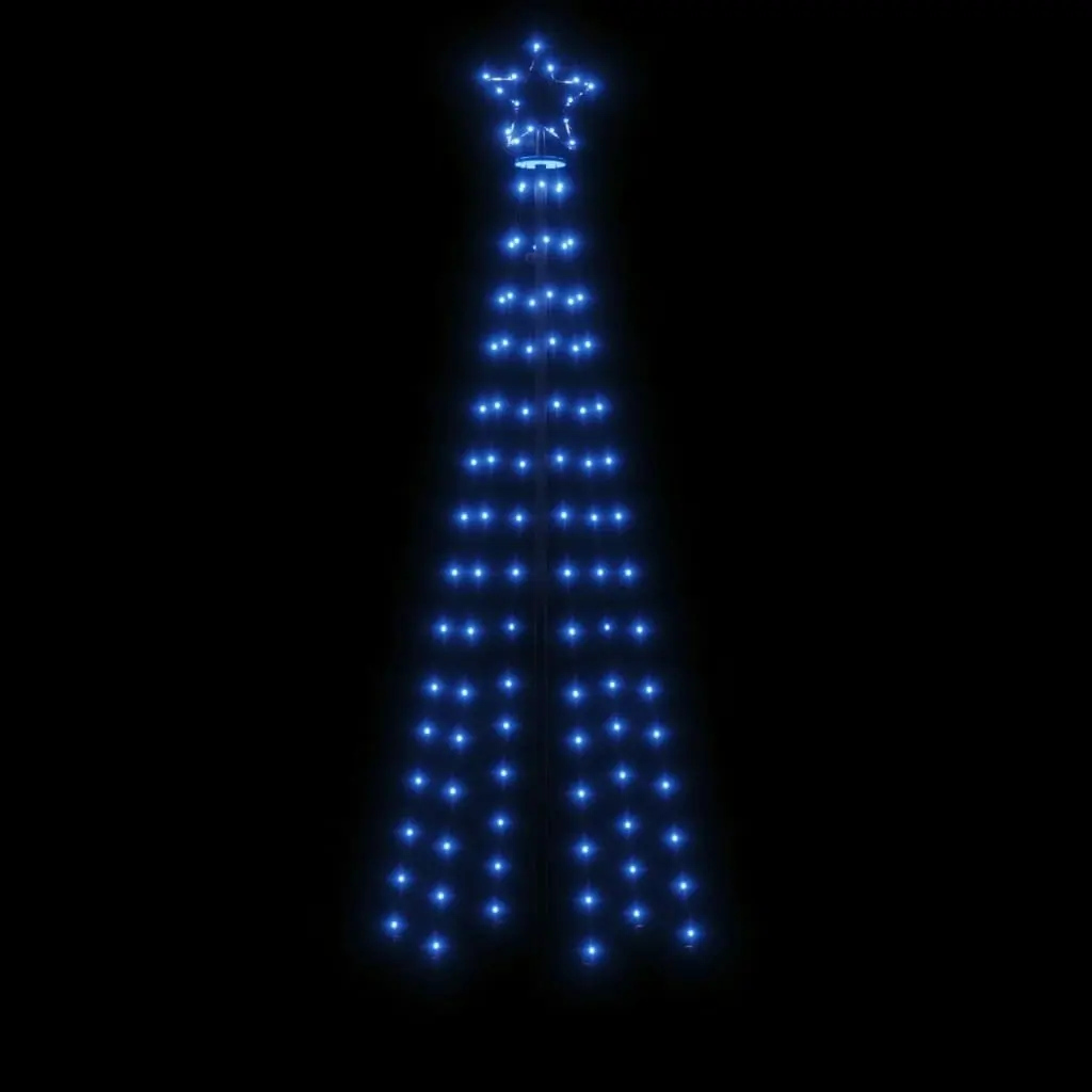 Christmas Cone Tree Blue 108 LEDs 70x180 cm 343488