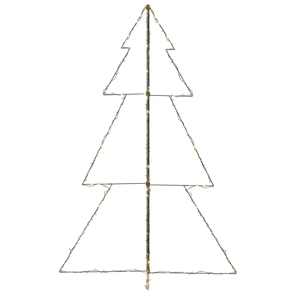 Christmas Cone Tree 240 LEDs Indoor and Outdoor 118x180 cm 328581