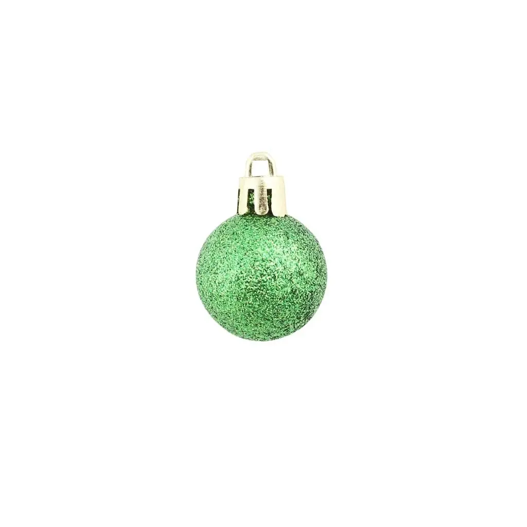 Christmas Balls 100 pcs Red/Gold/Green 245718