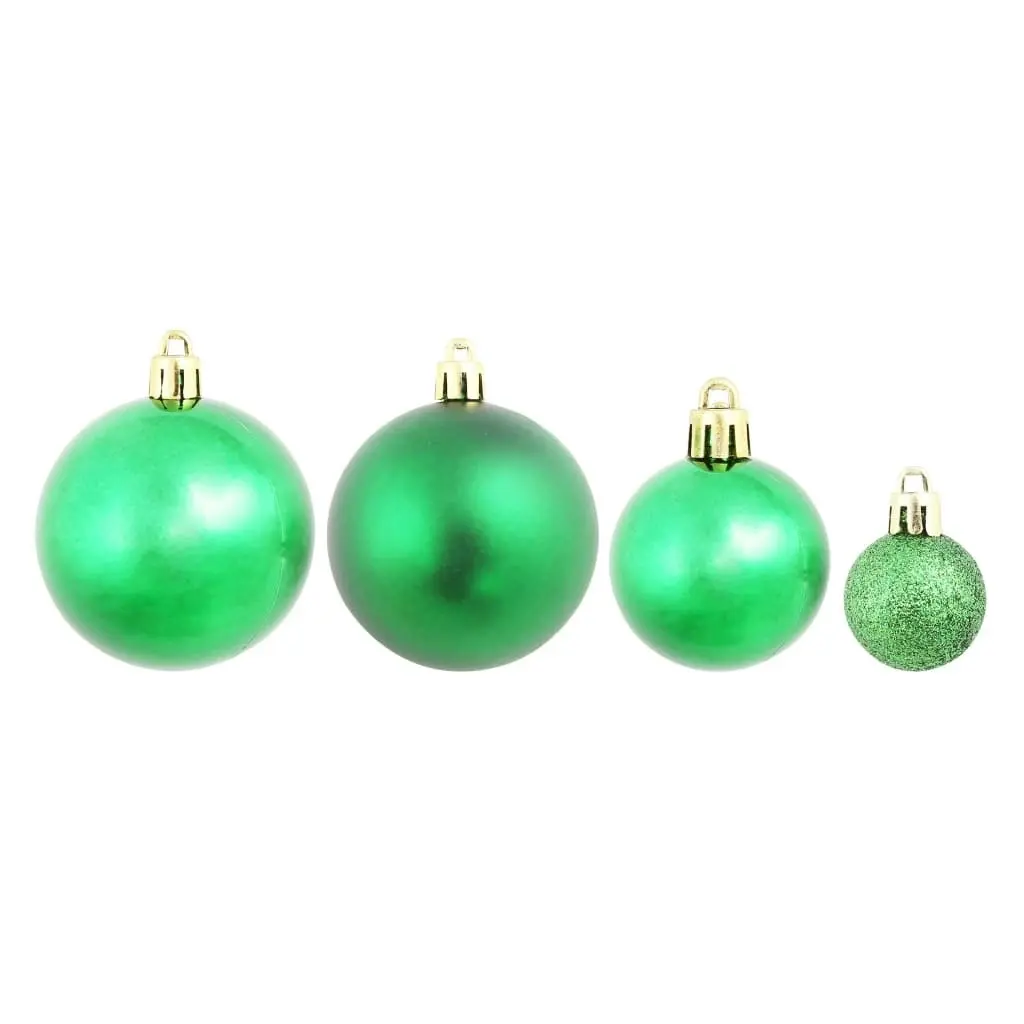 Christmas Balls 100 pcs Red/Gold/Green 245718