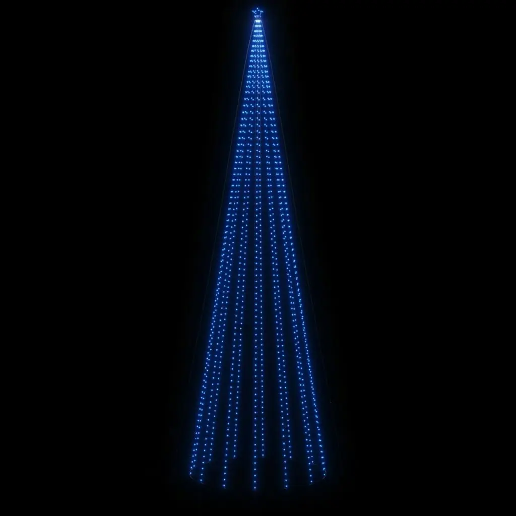 Christmas Cone Tree Blue 3000 LEDs 230x800 cm 343706