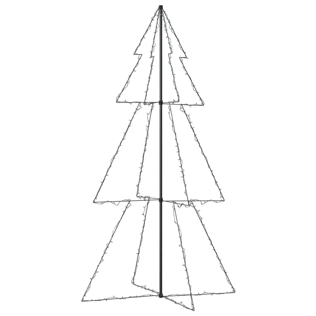 Christmas Cone Tree 300 LEDs Indoor and Outdoor 120x220 cm 328586