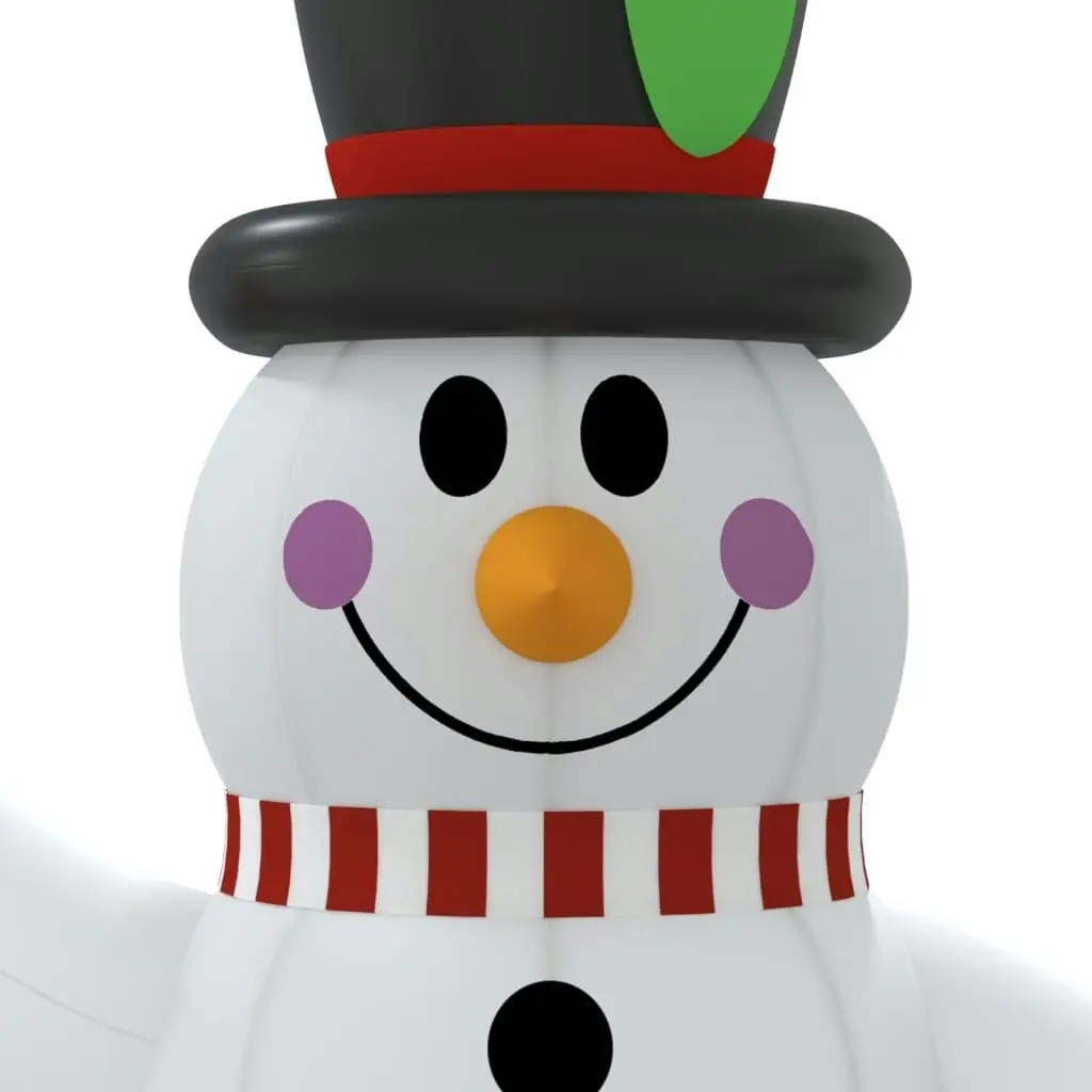 Christmas Inflatable Snowman with LEDs 300 cm 345371