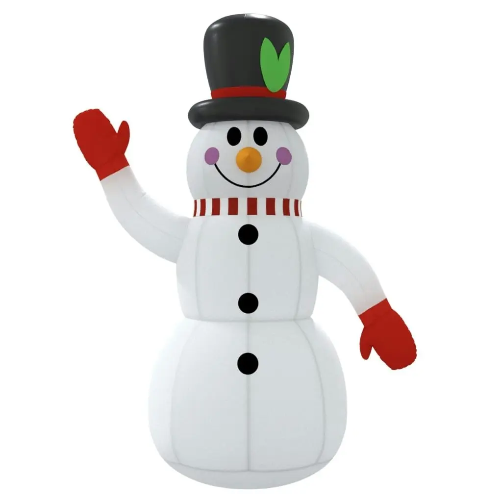 Christmas Inflatable Snowman with LEDs 300 cm 345371