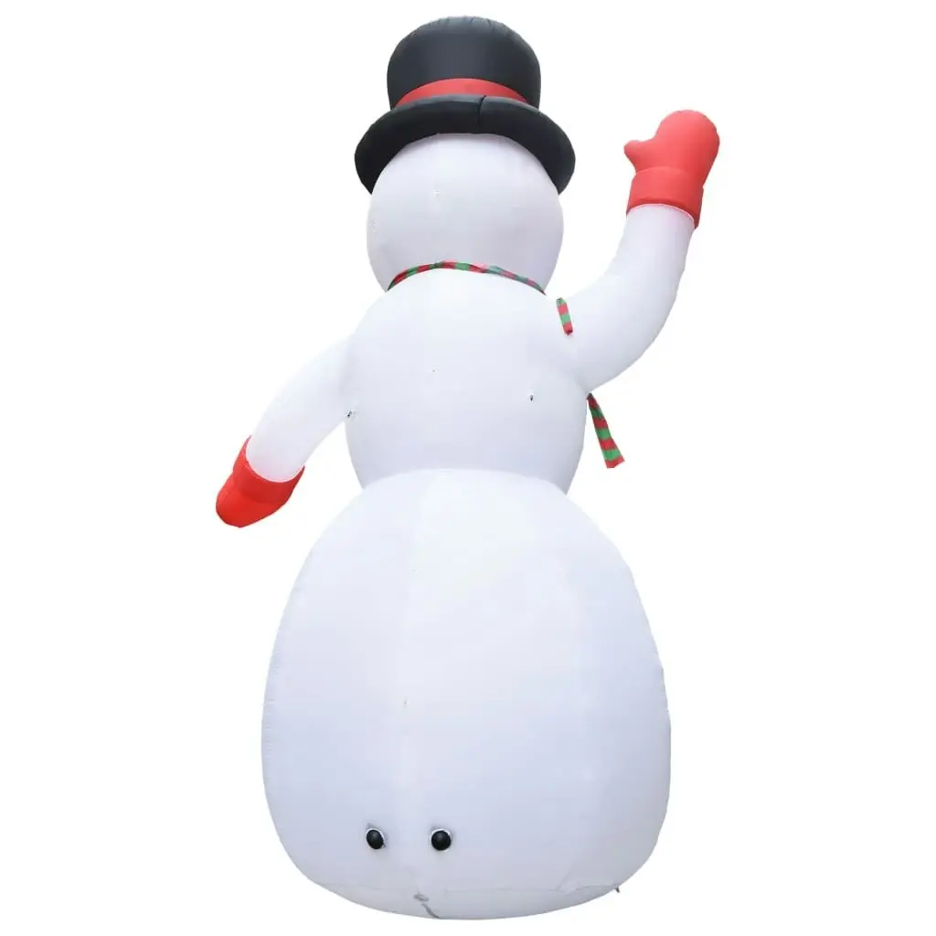 Christmas Inflatable Snowman with LED IP44 600 cm XXL 289299