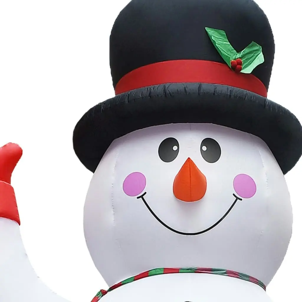 Christmas Inflatable Snowman with LED IP44 600 cm XXL 289299