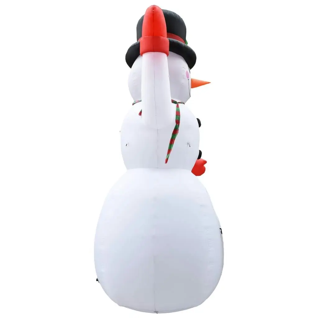 Christmas Inflatable Snowman with LED IP44 600 cm XXL 289299