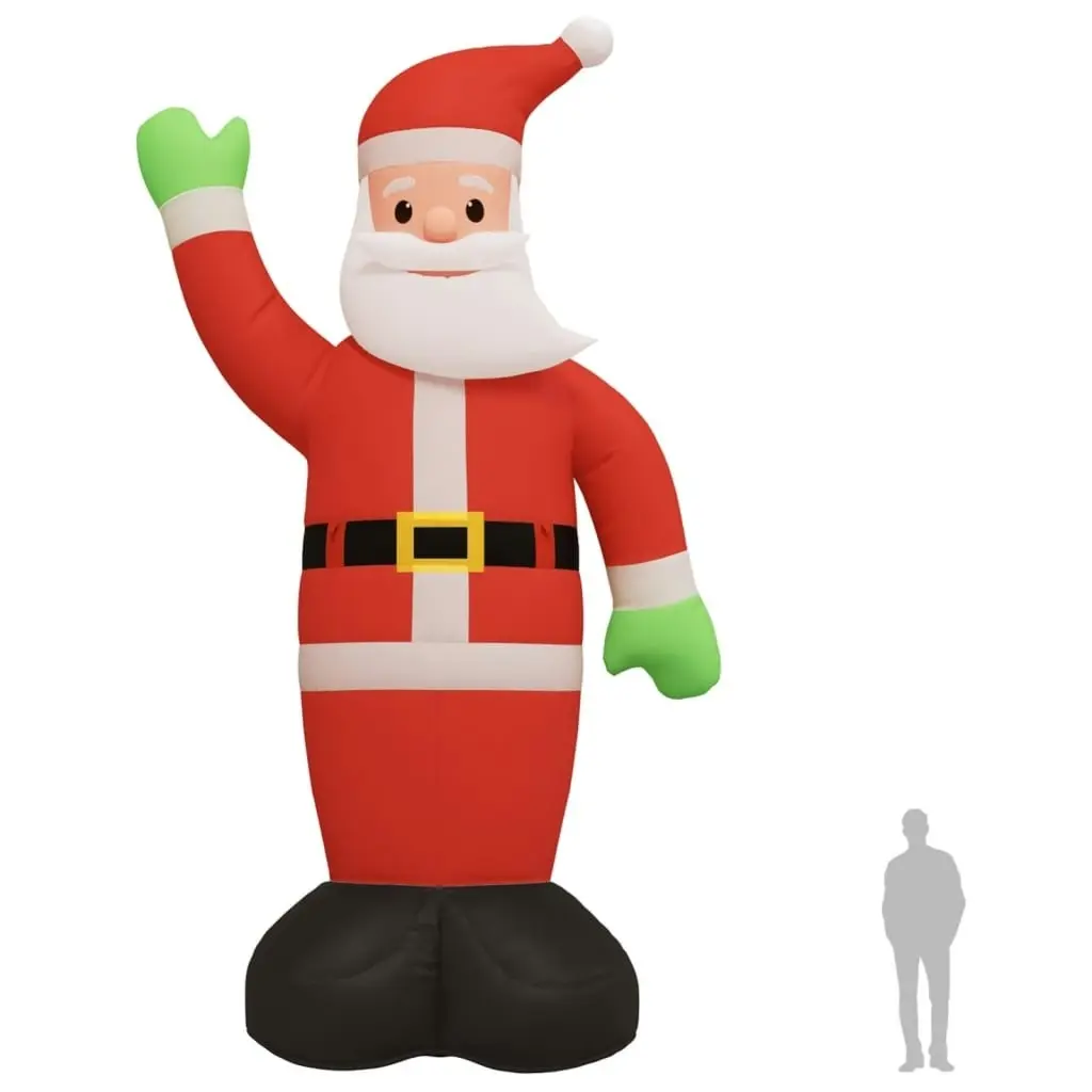 Christmas Inflatable Santa Claus with LEDs 820 cm 345272