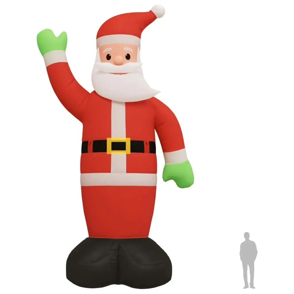 Christmas Inflatable Santa Claus with LEDs 1000 cm 345275