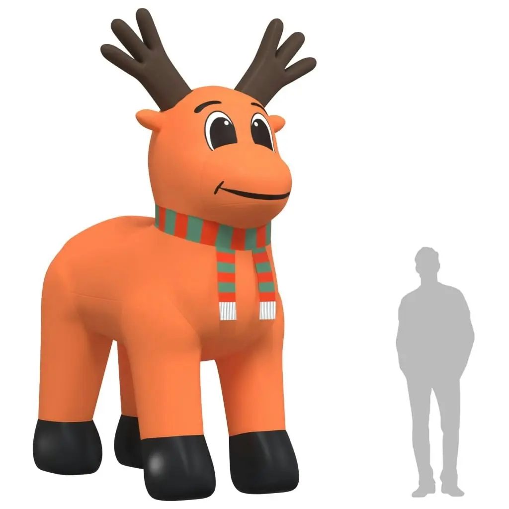 Christmas Inflatable Reindeer with LEDs 400 cm 345308