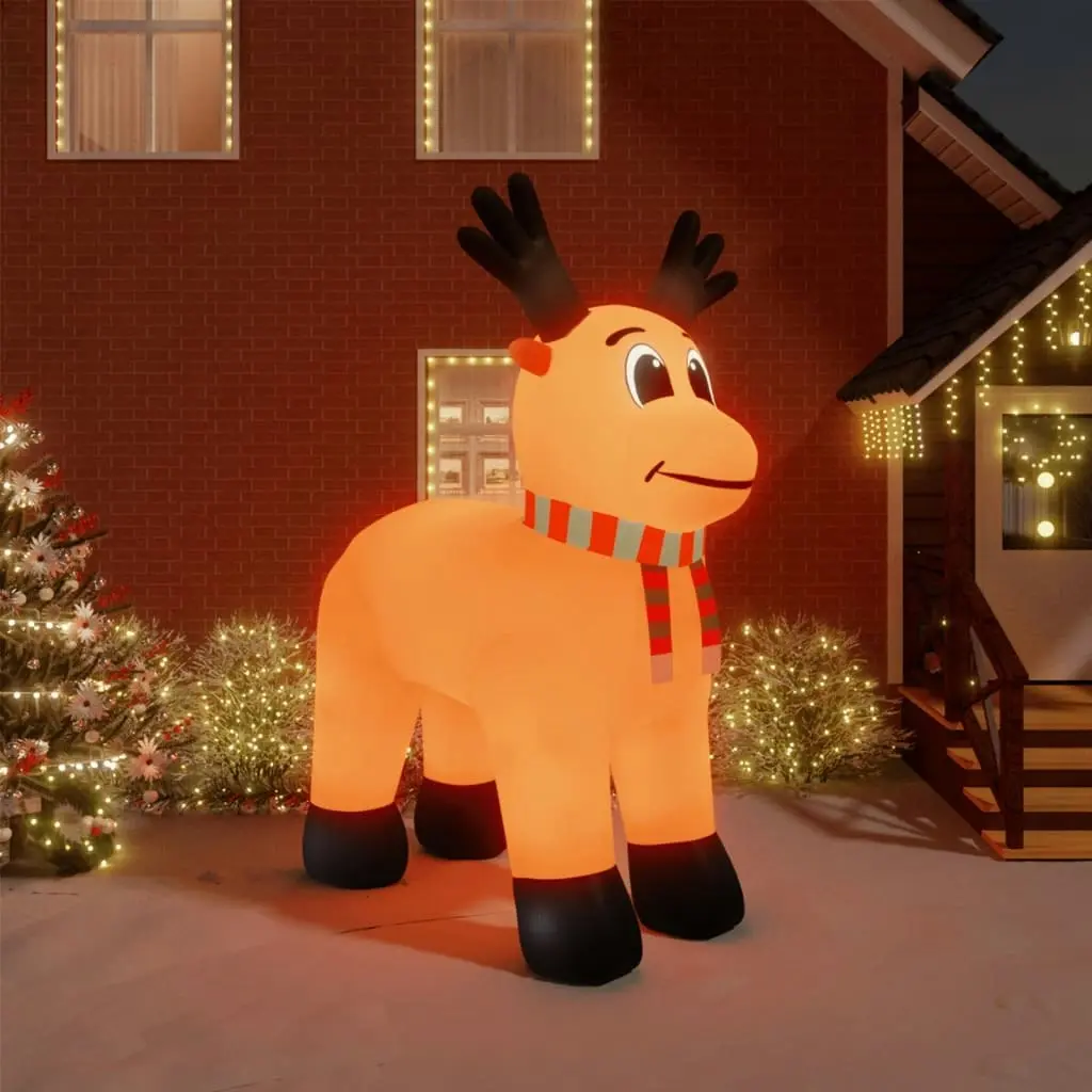 Christmas Inflatable Reindeer with LEDs 400 cm 345308