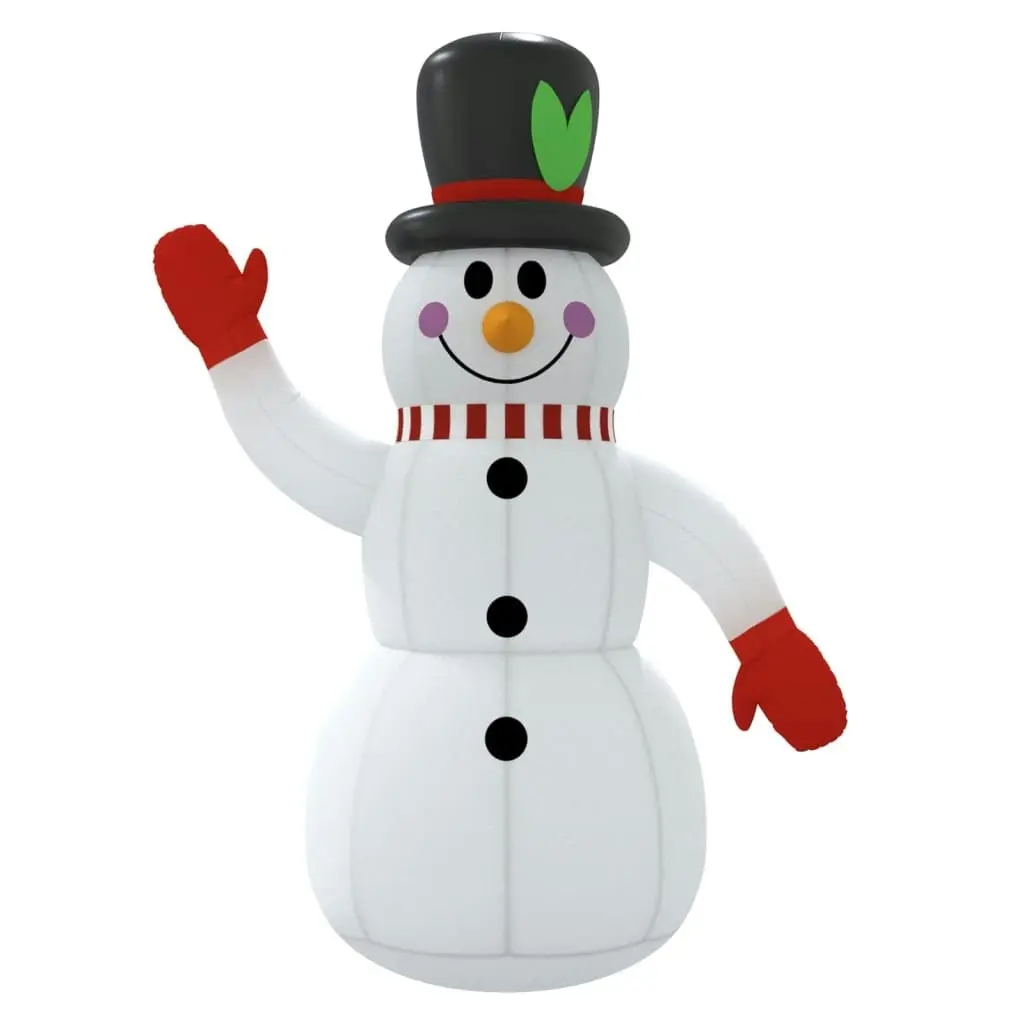 Christmas Inflatable Snowman with LEDs 240 cm 345368