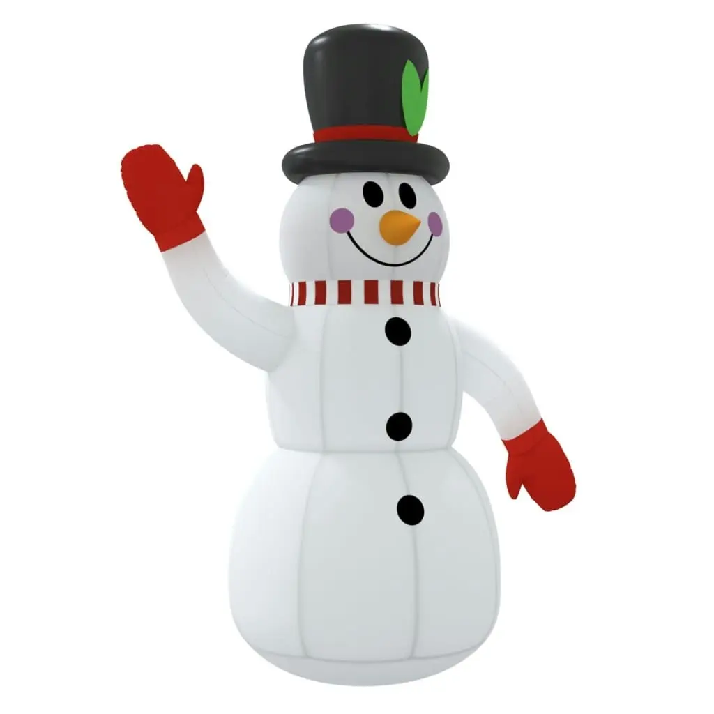 Christmas Inflatable Snowman with LEDs 240 cm 345368