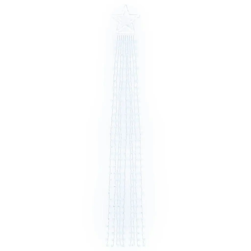 Christmas Tree Light 320 LEDs Cold White 375 cm 356924